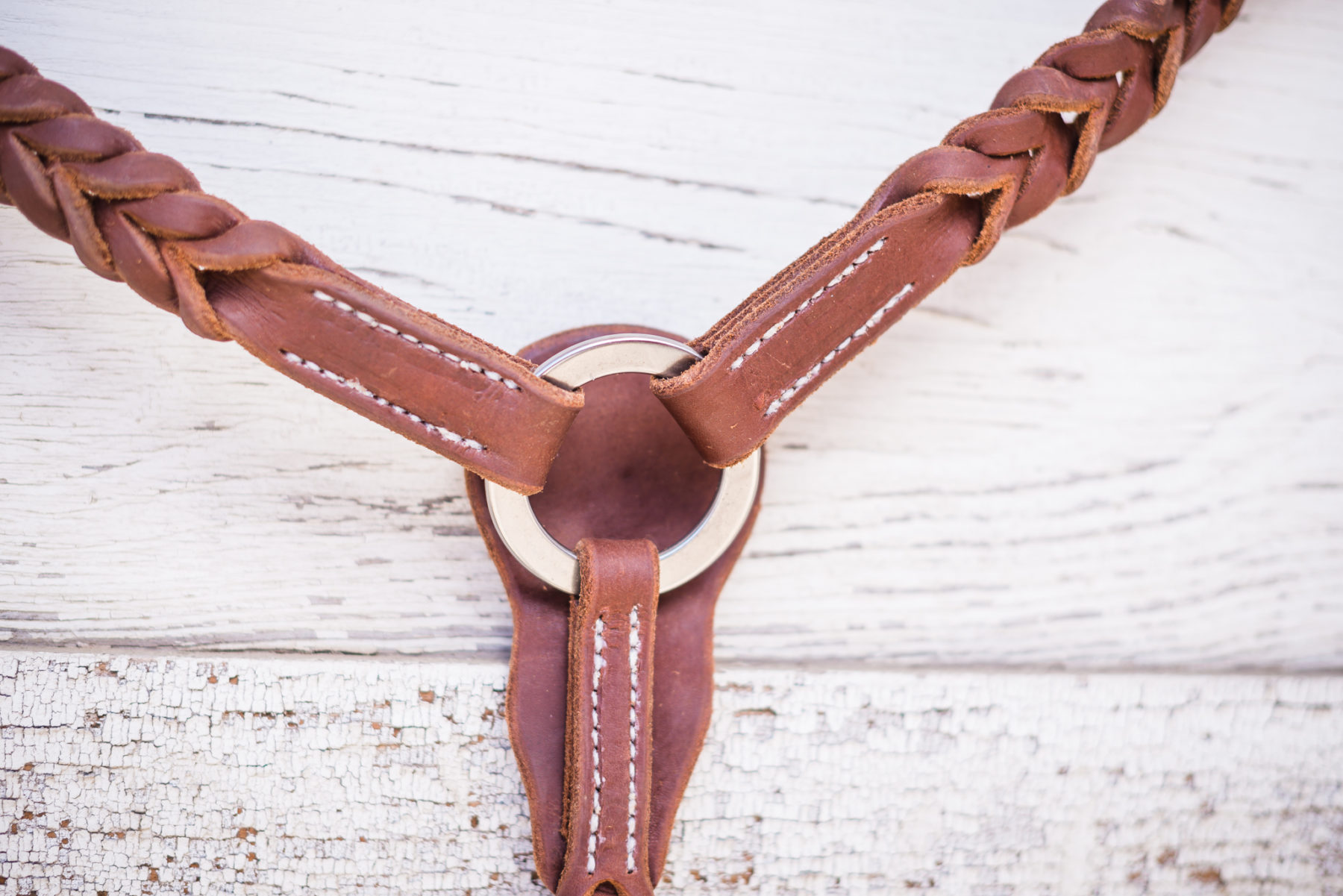 Blood Knot Harness Leather Breast Collar The Perfect Bit