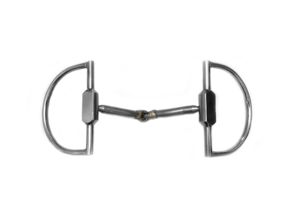 D Ring Snaffle Smooth with Single Joint The Perfect Bit