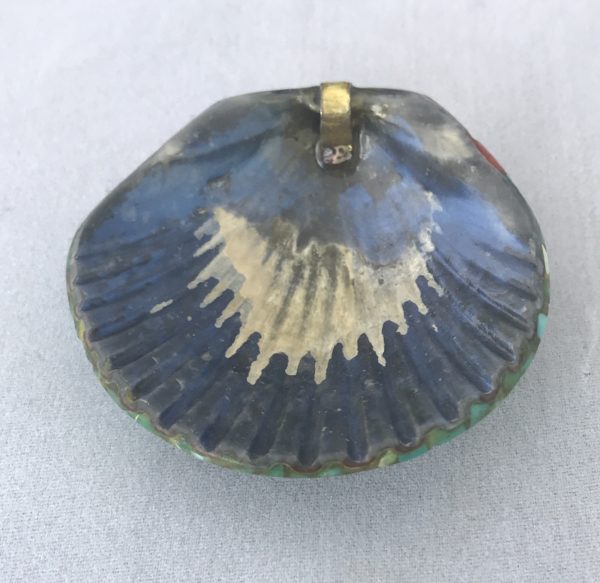 Vintage Santo Domingo Shell Pendant