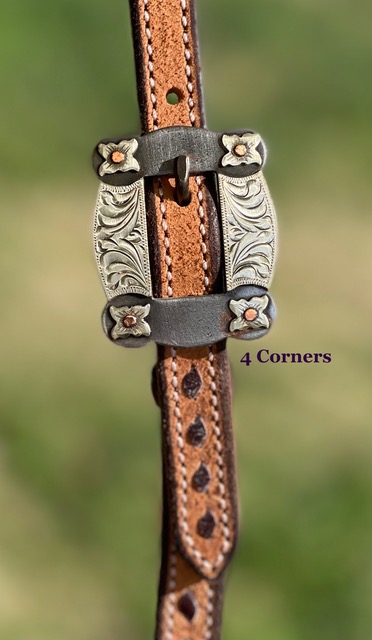 custom headstall buckles