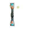 Vintage Sterling Silver with Turquoise & Coral Stones Watch Band