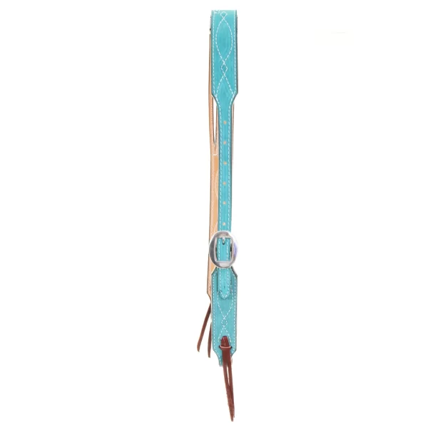 Turquoise Suede Split Ear Headstall