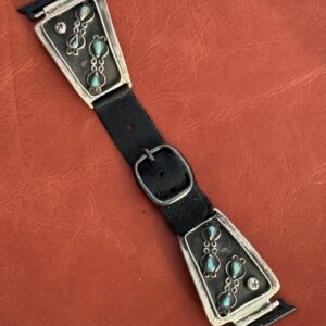 Vintage Sterling Silver with Turquoise Stones Watch Band
